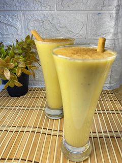 صورة لوصفة سموثي اليقطين العسلي بالحليب 🍹🎃🍯