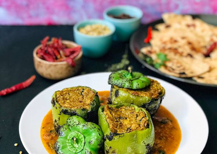 Recipe of Award-winning Stuffed Capsicum