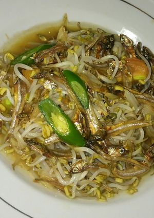 Foto resep Cah tauge ikan teri