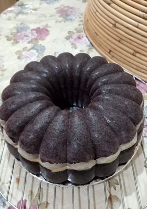 Foto resep Bolu ketan hitam keju kukus