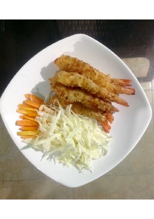 Foto resep Ebi Furai / Ebi Furai ala hokben / Udang Crispy Tepung Roti