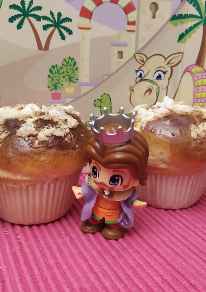 Una foto de Muffins roscón de Reyes