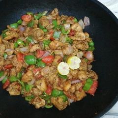 A picture of Sizzling mughlai Tikka.