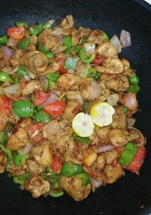 A picture of Sizzling mughlai Tikka.