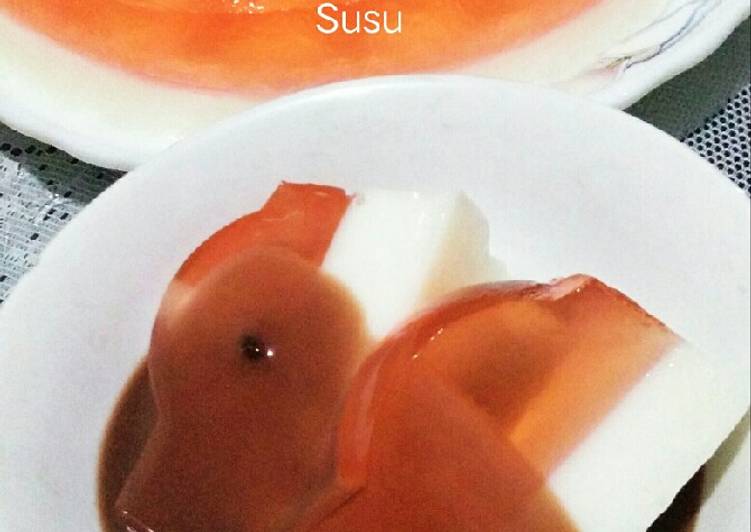 Resep Puding Jeruk Susu Anti Gagal