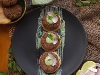Horse gram galouti kebabs