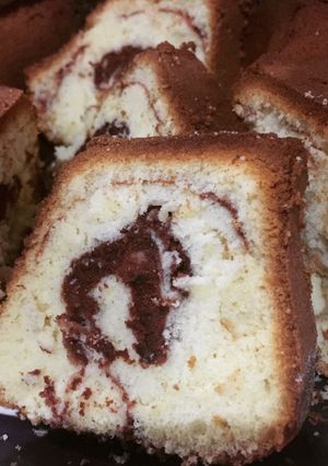 Foto resep Bolu Marmer Jadul