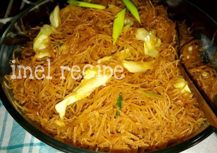 Bihun goreng seadanya