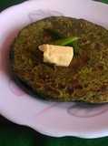 Bathua missi roti