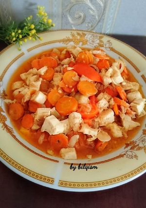 Foto resep Oseng/ Tumis Tahu Wortel Tuna