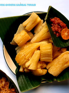 Foto resep Singkong Goreng Ketumbar Sambel Terasi