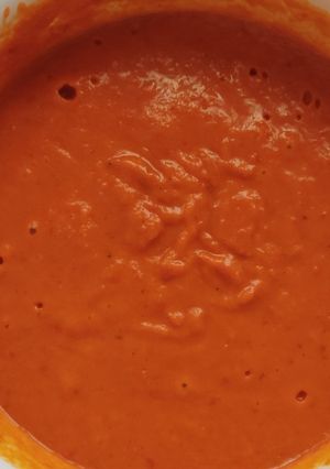 Una foto de Salsa de tomate para 1/2 kilo de mejillones