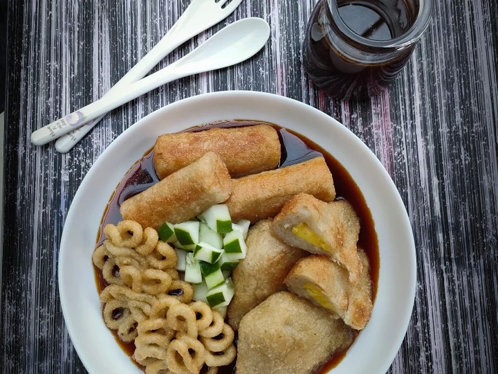 Cara Mudah Menyiapkan Resep Pempek doz (tanpa ikan) yang Lezat Sekali Anti Ribet, Mantap Sekali