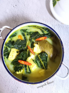 Foto resep #359 Sayur Daun Pepaya Tahu