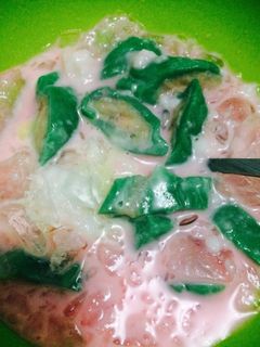 Foto resep Es Pisang Ijo