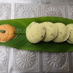 A picture of Semolina Idli /Sooji Idli.
