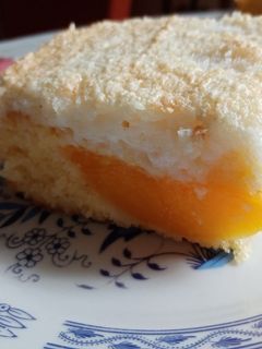 Barackos szelet kókuszhabbal recept fotója