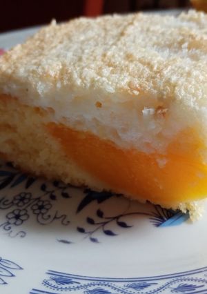 Barackos szelet kókuszhabbal recept fotója