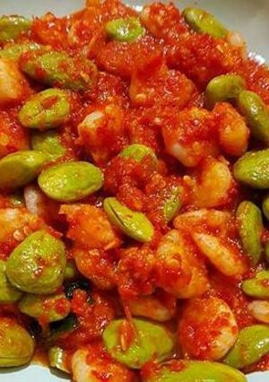 Foto resep Sambal Udang Petai Pedas