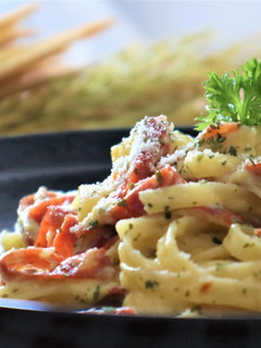 Foto resep Fettuccine carbonara so creamy and al dente