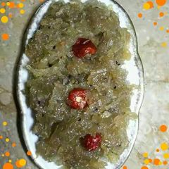 A picture of Keri ki khatti meethi chutney.
