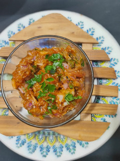 अनरोस्टेड बैंगन भरता 🍲 रेसिपी मुख्य फोटो