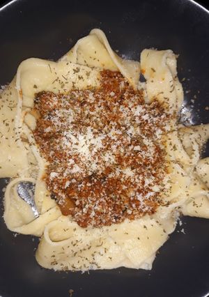 Foto resep Meat sauce pappardelle