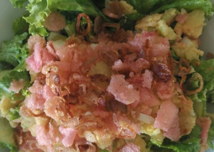 Cara bikin Salada (salad sayur selada)  Mudah