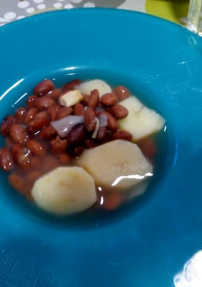 Una foto de alubias pintas de dieta