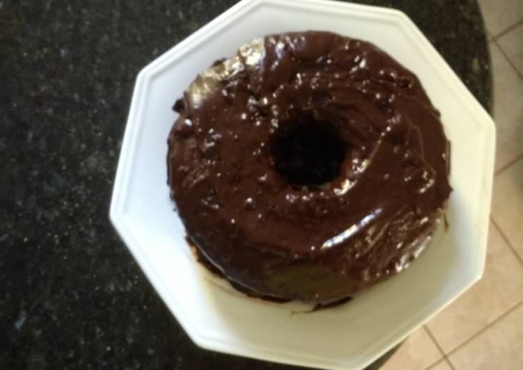Bolo de chocolate sem glúten e sem Lactose