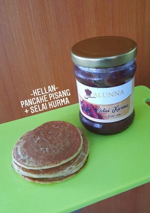 Foto resep Snack MPASI 8m+ - Pancake Pisang Selai Kurma