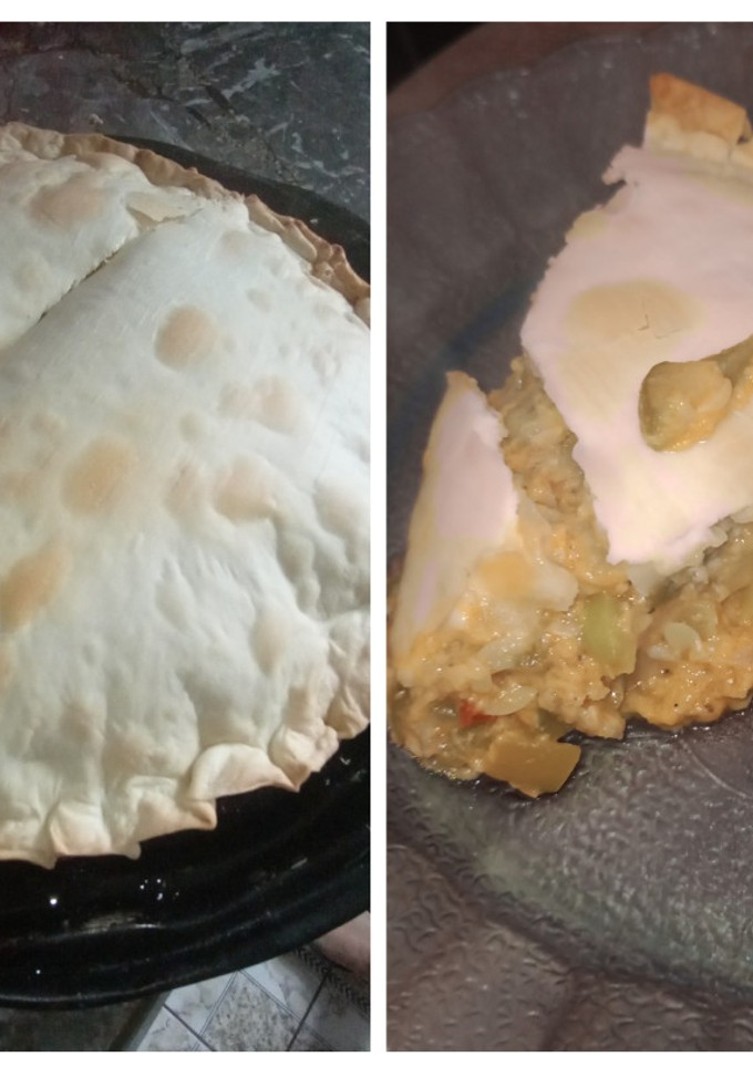 Una foto de Tarta de zapallitos