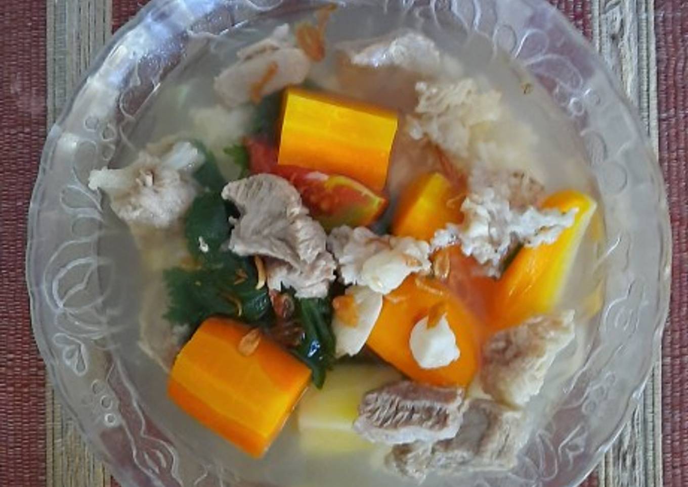 Sop Seger Daging Sapi