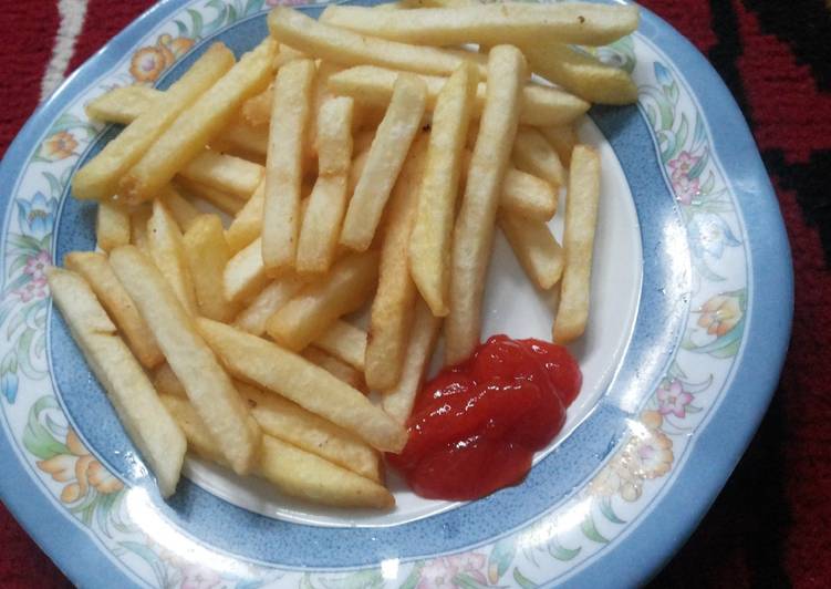 Bagaimana Membuat Kentang Goreng (French Fries ala McD) Anti Gagal