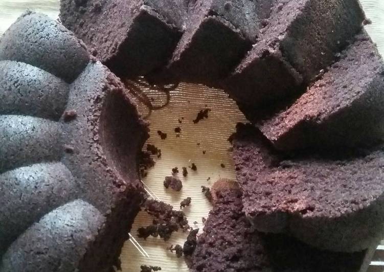 Cara Gampang Membuat Bolu ketan hitam kukus Anti Gagal