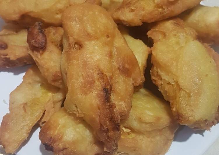 Pisang goreng renyah