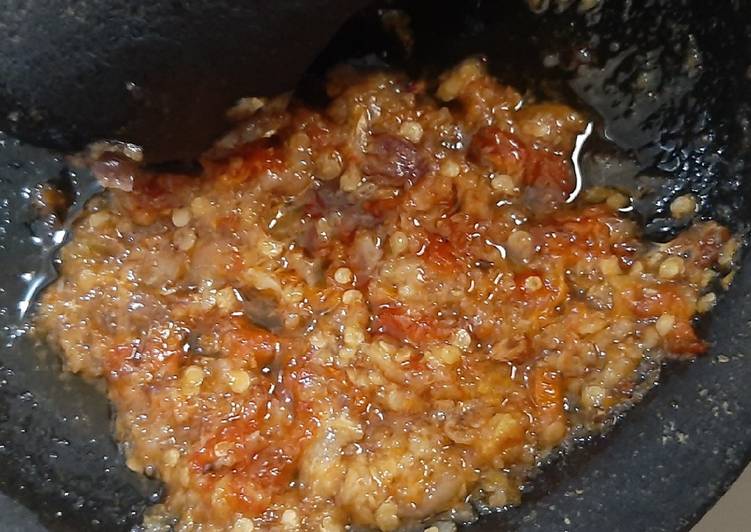 Sambal Bawang buatan Suami