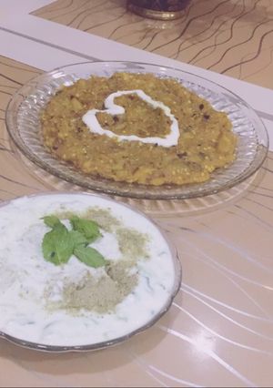 صورة لوصفة باذنجان مشوي مع الجاجيك