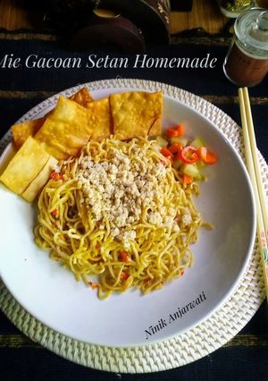 Foto resep Mie Gacoan Setan Home Made