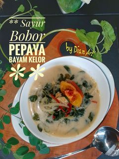 Foto resep Sayur Bobor Pepaya Bayam Kelor