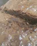 Brownie de harina de garbanzos