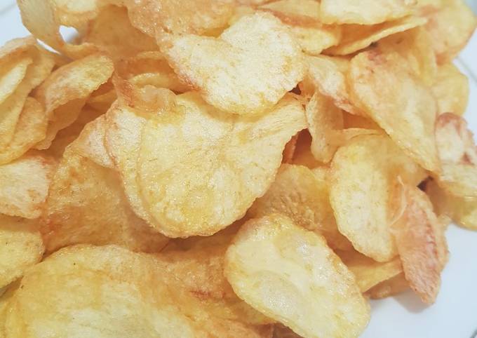 Resep memasak Keripik Kentang  nagih banget