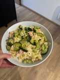 Pâtes au Saumon et Courgettes