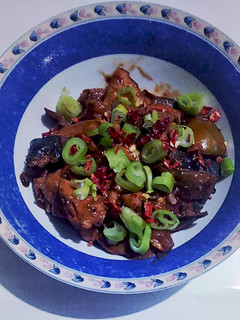 Foto resep Tumis Tetelan Salmon Pedas