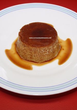 Una foto de Flanes de café