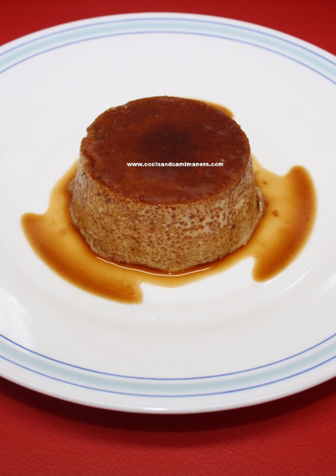 Una foto de Flanes de café