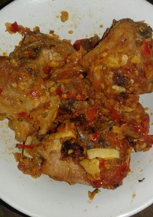 Foto resep Ayam Goreng Sambal Balado