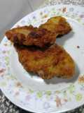 Bistec de pollo empanado