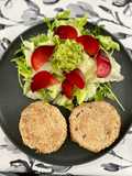 Milas de berenjena con ensalada express 🥗