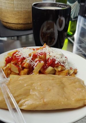 Una foto de Tamales de pollo salvadoreños 🇸🇻